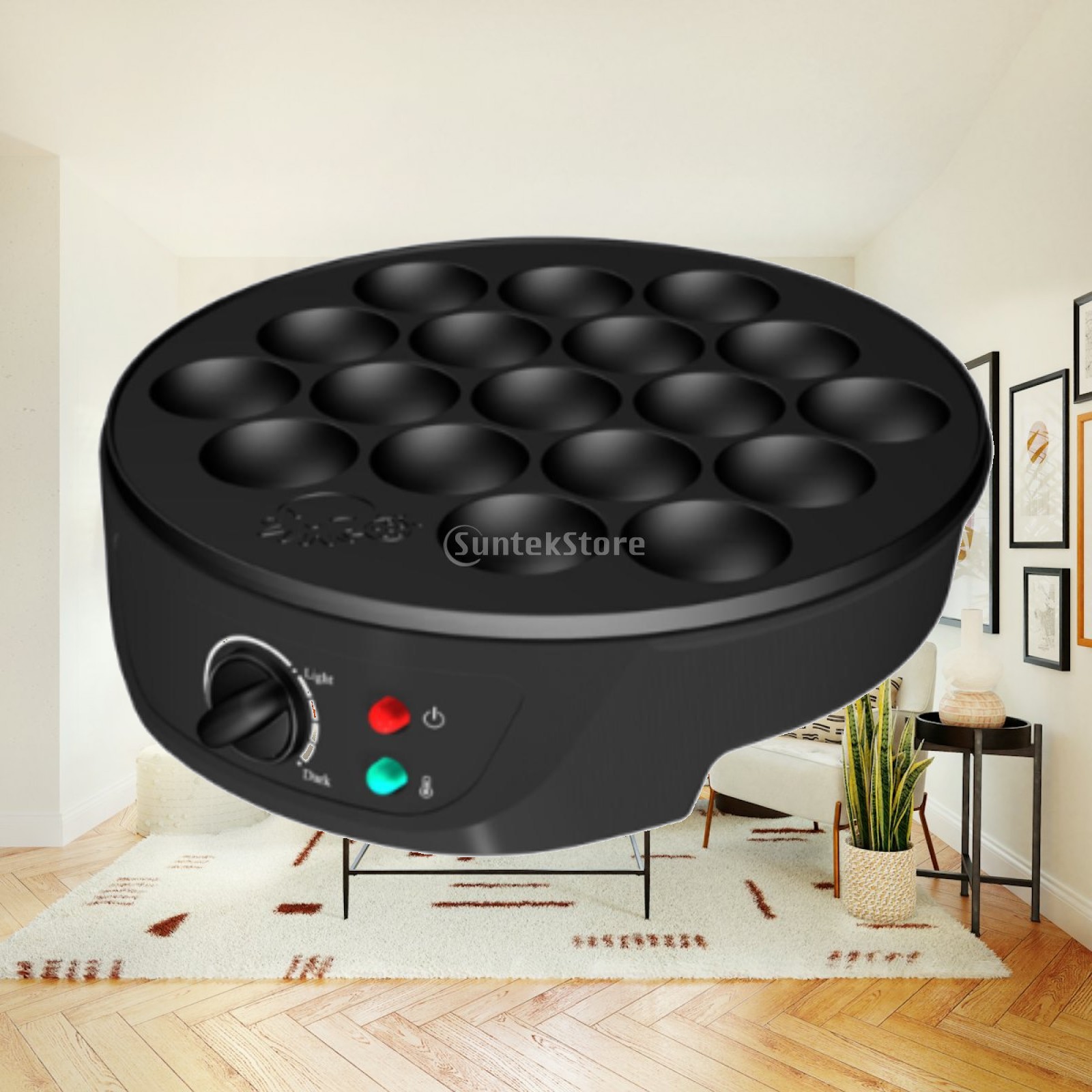 Takoyaki Grill Plate - Elektryczna patelnia do takoyaki z powłoką