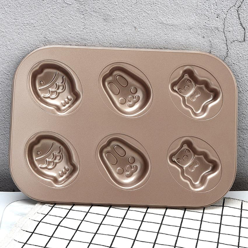 Egg Waffle Pan - 1szt Ciasteczka Naleśniki Stal węglowa Nieprzywierająca