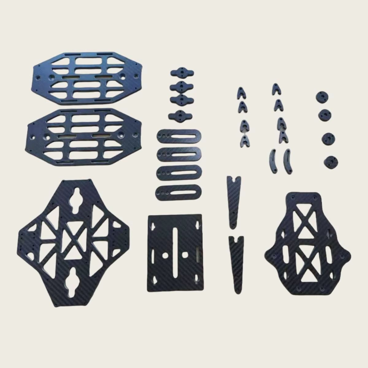 Crepe Pan Carbon - Płyta z włókna węglowego, arkusz, panel