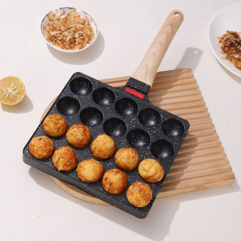 Takoyaki Grill Plate - Forma do takoyaki z 20 otworami,