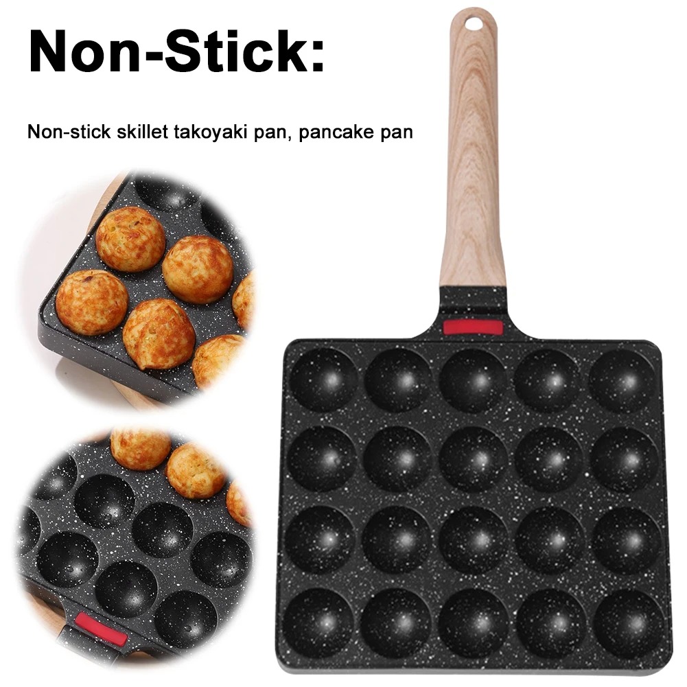 Patelnia do takoyaki z 20 form – Takoyaki Grill Plate recenzja i cena