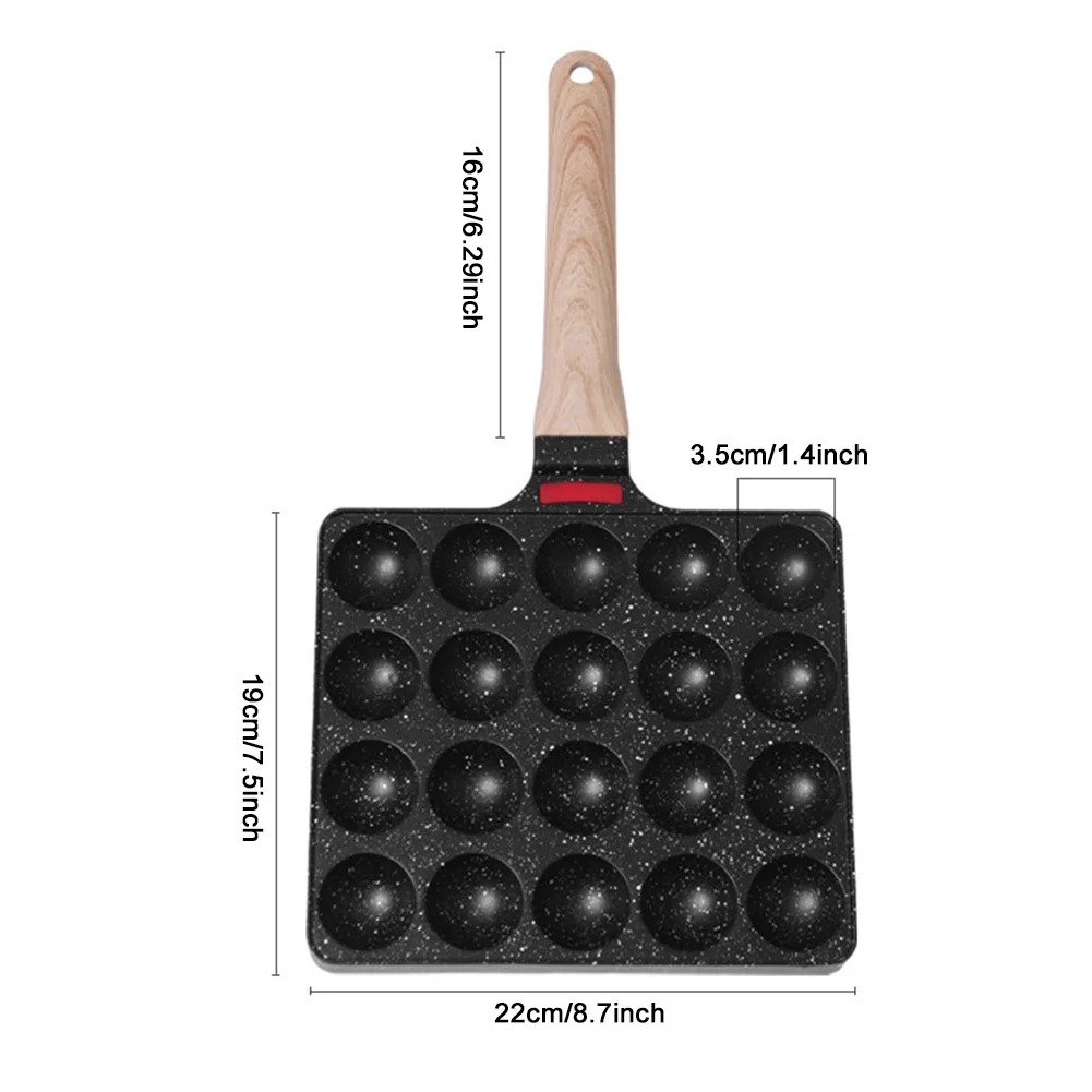 Patelnia do takoyaki z 20 form – Takoyaki Grill Plate recenzja i cena