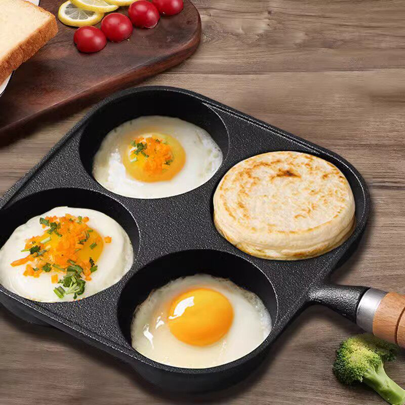 Patelnia do omletów z 4 otwora – Egg Waffle Pan recenzja i cena